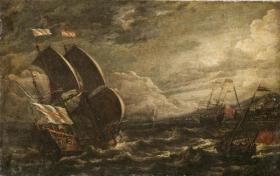 A Storm At Sea Artwork by A Castro Lorenzo