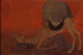 Journey's End Artwork by Abanindranath Tagore