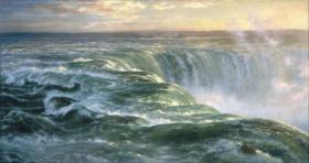 Niagara Artwork by Louis Remy Mignot