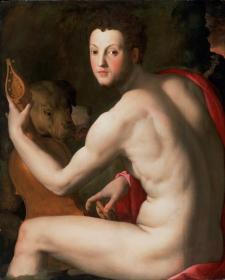 Cosimo I De' Medici As Orpheus Artwork by Agnolo Bronzino