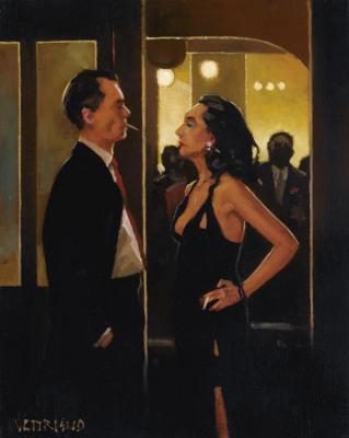 When Love Runs Dry Artwork by Jack Vettriano