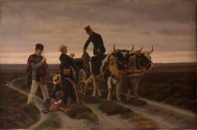 Walking trip Jutland Artwork by Frants Henningsen