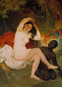 Bathsheba,Beer sheva,Virsavia Artwork by Karl Pavlovich Bryullov