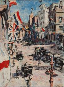 Royal Visit 1925 Artwork by Harry Caldecott