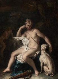 Diana And Her Dog Artwork by Sebastiano Ricci