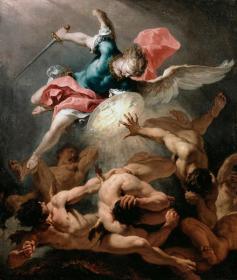 The Fall Of The Rebel Angels Artwork by Sebastiano Ricci