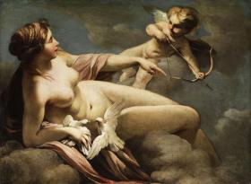 Venus And Cupid Artwork by Sebastiano Ricci