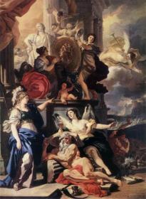 Allegory of Reign Artwork by Francesco Solimena