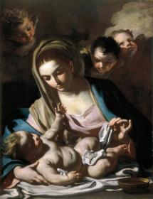 Madonna and Child Artwork by Francesco Solimena