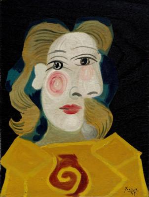Head Of A Woman (dora Maar) Artwork by Pablo Picasso