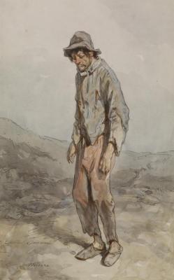 Misery,1855 Artwork by Paul Gavarni