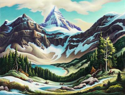 Trail Riders Artwork by Thomas Hart Benton