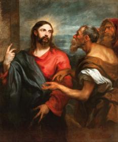 Christ of the Coin Artwork by Anthony van Dyck