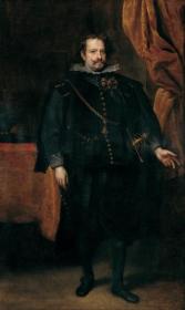Diego de Mexia, Marquess of Leganes Artwork by Anthony van Dyck