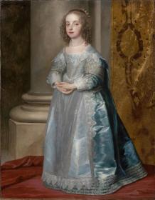 Princess Mary, Daughter of Charles I Artwork by Anthony van Dyck