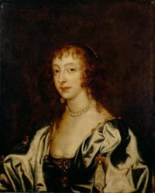 Queen Henrietta Maria II Artwork by Anthony van Dyck