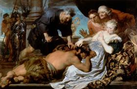 Samson and Delilah II Artwork by Anthony van Dyck