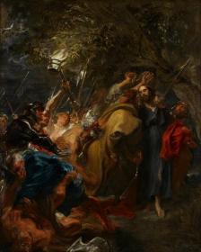 The Betrayal Of Christ Artwork by Anthony van Dyck