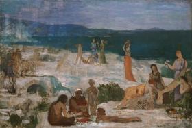 Massilia, Greek Colony Artwork by Pierre Puvis de Chavannes
