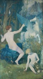 Fantasy Artwork by Pierre Puvis de Chavannes