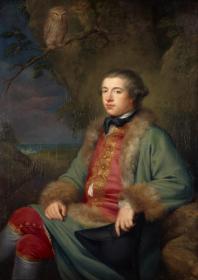 James Boswell, 1740 - 1795. Diarist and biographer of Dr Samuel Johnson Artwork by George Willison