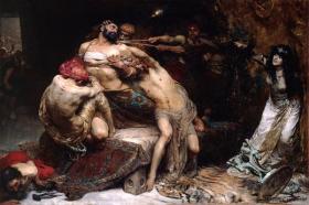 Samson Artwork by Solomon Joseph Solomon