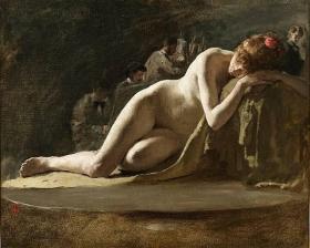 The Life Class Artwork by Solomon Joseph Solomon