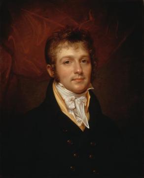Portrait of Edward Shippen Burd of Philadelphia Artwork by Rembrandt Peale