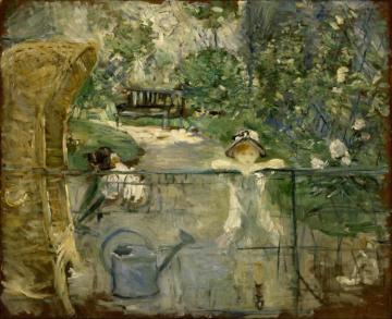 The Basket Chair Artwork by Berthe Morisot