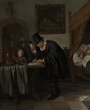 The Doctor's Visit Artwork by Jan Steen
