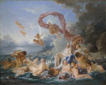 The Triumph Of Venus(venus Triumf) Artwork by Francois Boucher