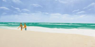 Playa De Carmen Artwork by Alex Katz