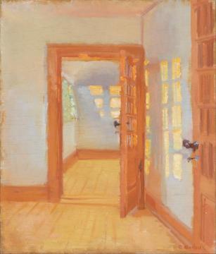 Interior. Brondum's annex Artwork by Anna Ancher