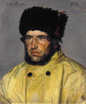 Chief lifeboatman Lars Kruse Artwork by Michael Peter Ancher