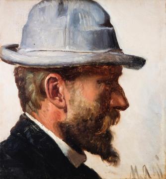 Niels Pedersen Mols Artwork by Michael Peter Ancher