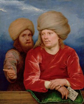 Double Portrait Artwork by Michael Sweerts