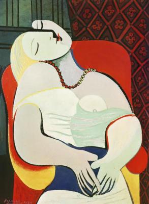 The Dream Artwork by Pablo Picasso