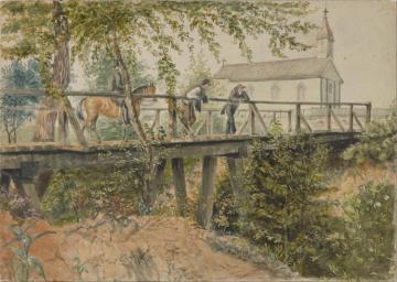 Catholic Church, Houston, Texas Artwork by Thomas Flintoff