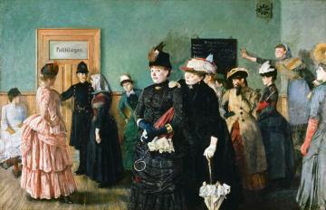 Albertine To See The Police Surgeon Artwork by Christian Krohg