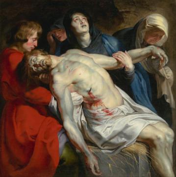 The Entombment Artwork by Peter Paul Rubens