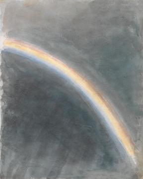 Sky Study with Rainbow Artwork by John Constable