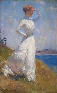 Sunlight Artwork by Frank Weston Benson