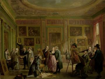 The Art Gallery of Josephus Augustinus Brentano Artwork by Adriaan de Lelie