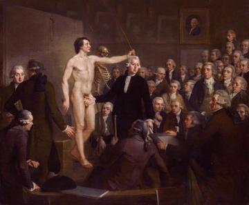 Voordracht Over De Anatomie Door Andreas Bonn Voor Het Departement Der Tekenkunde Van Felix Meritis Artwork by Adriaan de Lelie