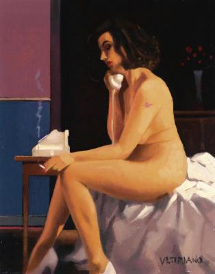 Taking Instructions Artwork by Jack Vettriano