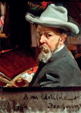 Joaquin Sorolla,self Portrait Artwork by Joaquin Sorolla y Bastida