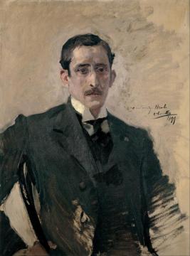 Portrait of Joaquin Sorolla II Artwork by Joaquin Sorolla y Bastida