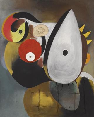 Tete Humaine Artwork by Joan Miró