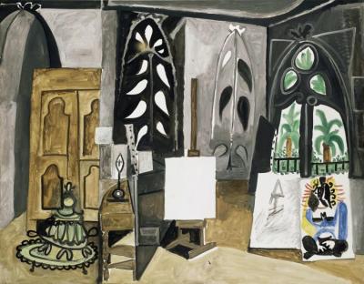 L'atelier De La Californie (the Studio At La Californie) Artwork by Pablo Picasso
