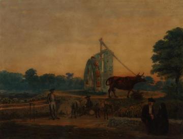 La Noria (Espana) Artwork by Prilidiano Pueyrredon